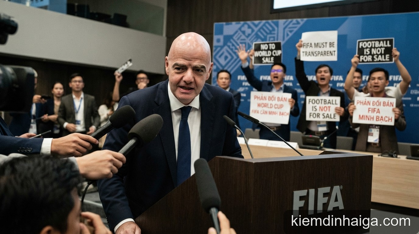 Khủng hoảng tại FIFA: Gianni Infantino đối mặt làn sóng phản đối sau kế hoạch bán World Cup
