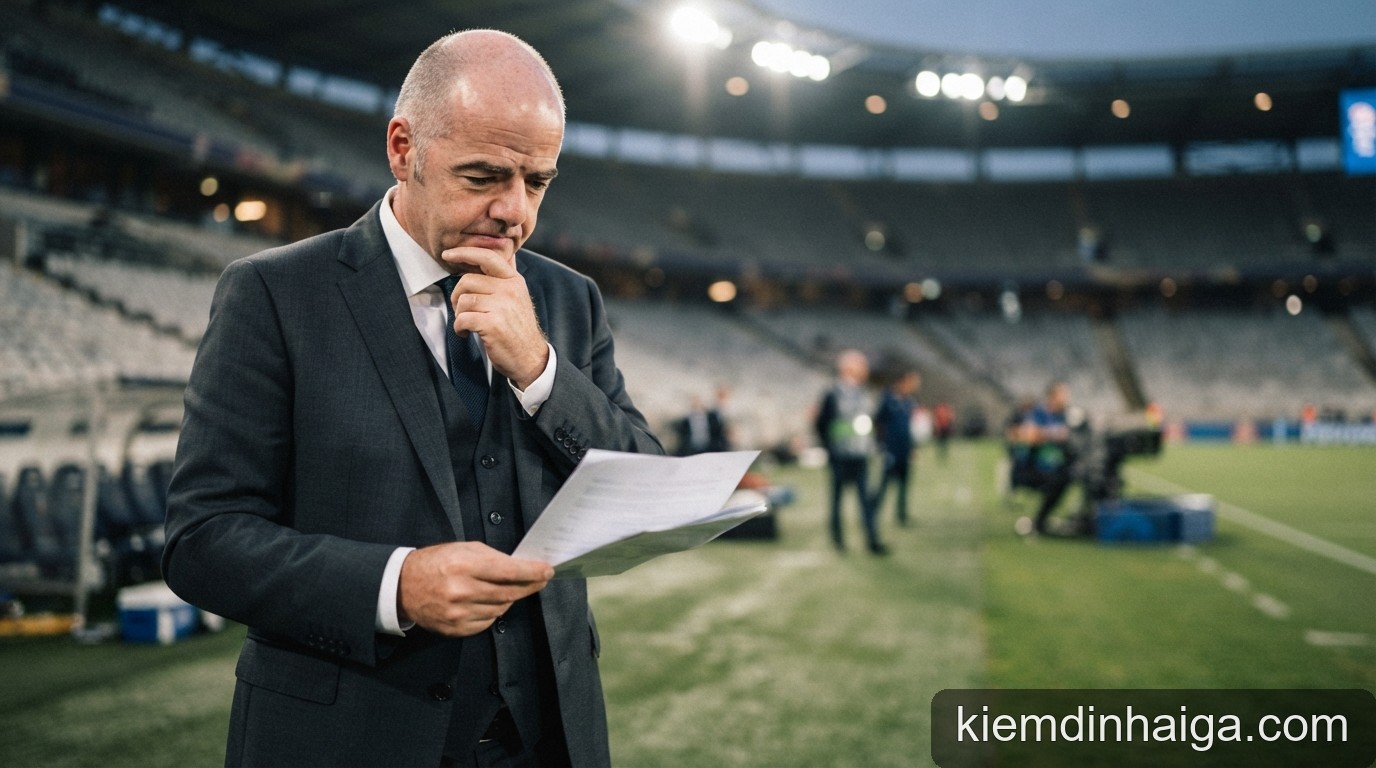 Gianni Infantino và tương lai bất định tại FIFA: Áp lực từ sau bê bối World Cup