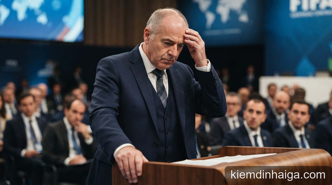 Khủng hoảng FIFA: Gianni Infantino đối mặt với 'án tử' chính trị tại Hội nghị ngày 15/10