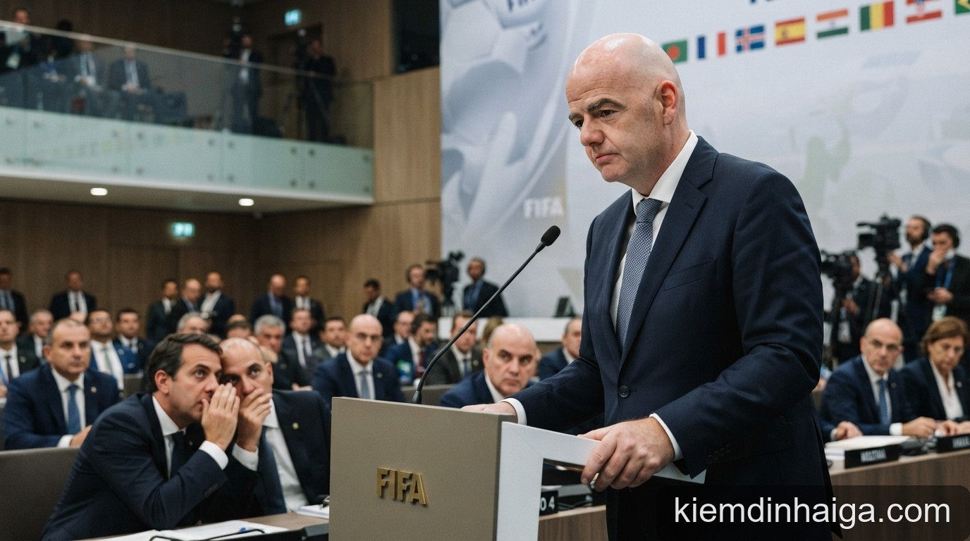 Khủng hoảng FIFA: Hội nghị ngày 15/10 và tương lai của Gianni Infantino trước áp lực chia sẻ quỹ dự trữ 6 tỷ USD